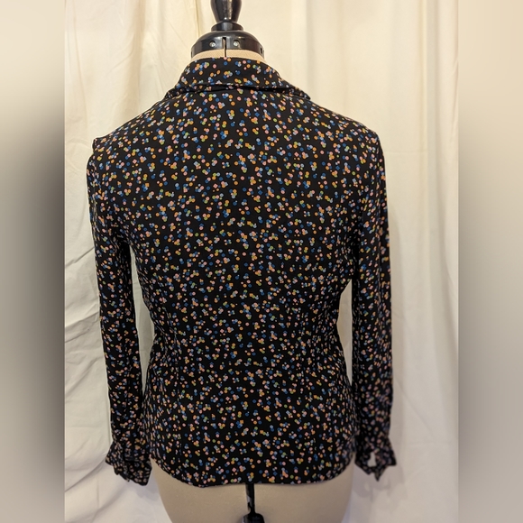 Casual Corner Size Small Silk Blouse - Picture 4 of 5
